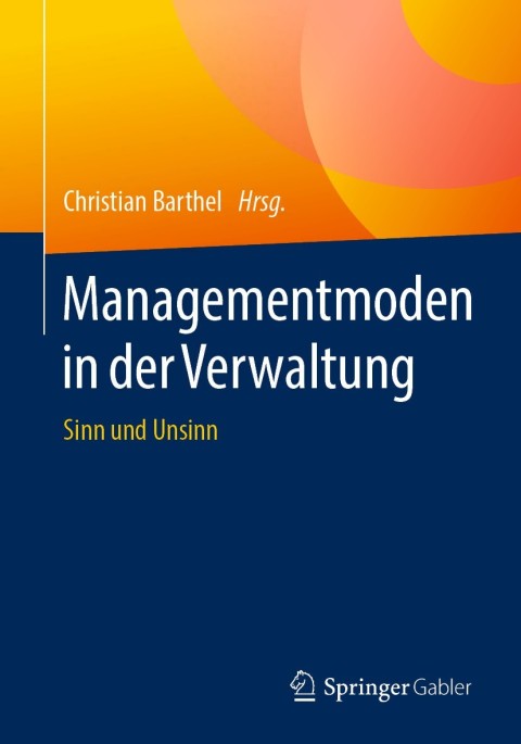 Cover image for book Managementmoden in der Verwaltung