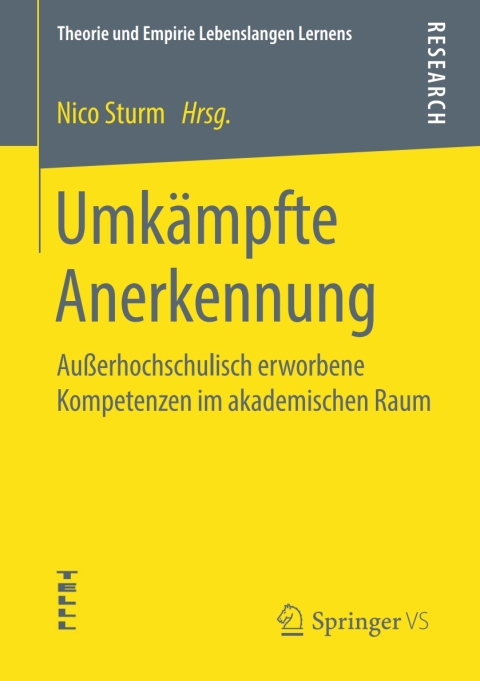 Cover image for book Umkämpfte Anerkennung