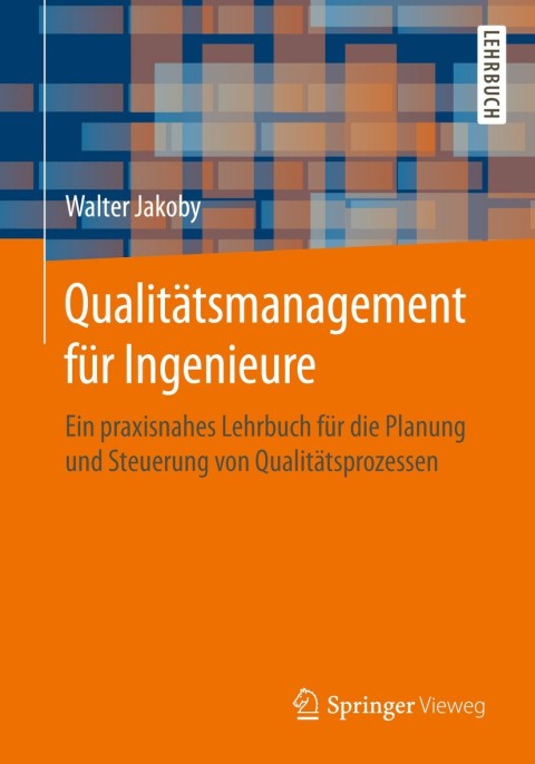 Cover image for book Qualitätsmanagement für Ingenieure
