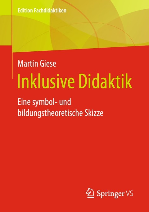 Cover image for book Inklusive Didaktik