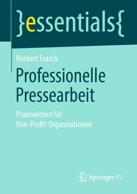 Cover image for book Professionelle Pressearbeit