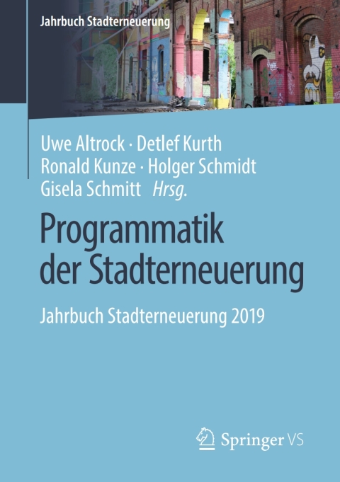 Cover image for book Programmatik der Stadterneuerung