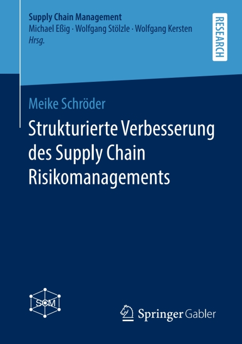 Cover image for book Strukturierte Verbesserung des Supply Chain Risikomanagements