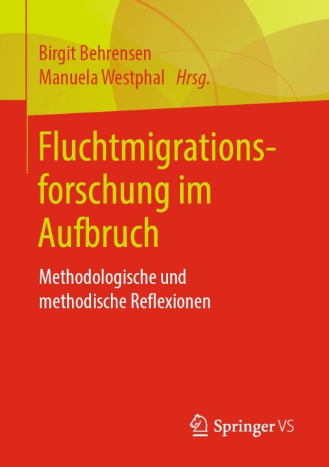 Cover image for book Fluchtmigrationsforschung im Aufbruch