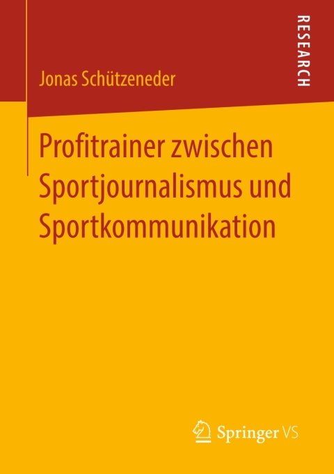 Cover image for book Profitrainer zwischen Sportjournalismus und Sportkommunikation