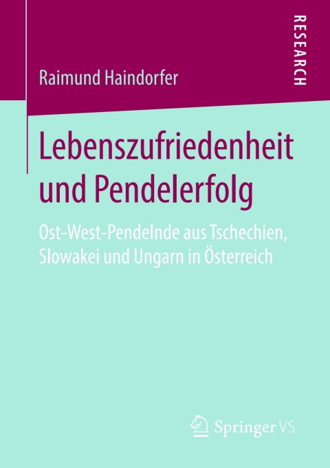 Cover image for book Lebenszufriedenheit und Pendelerfolg
