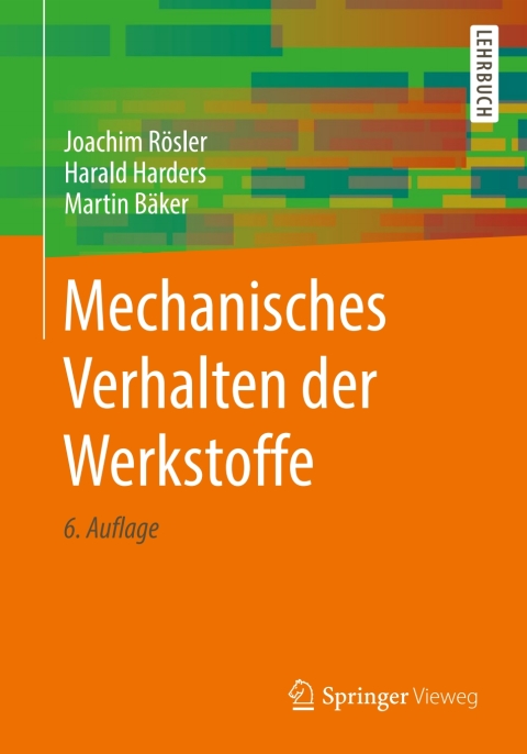 Cover image for book Mechanisches Verhalten der Werkstoffe