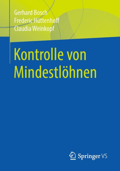 Cover image for book Kontrolle von Mindestlöhnen