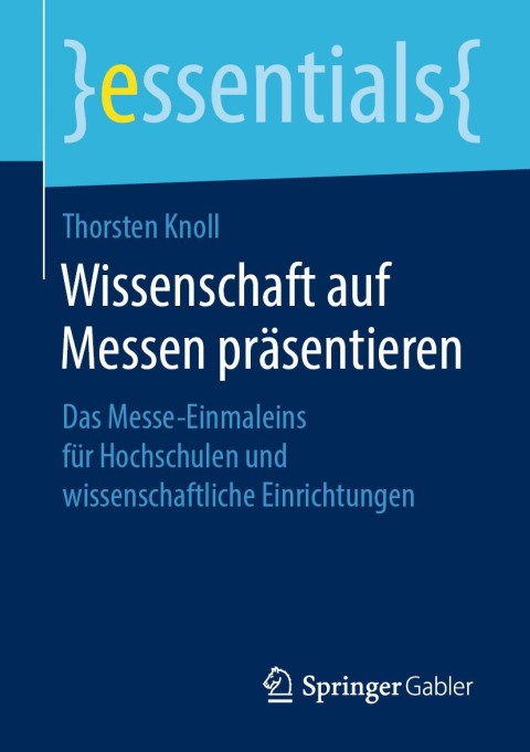 Cover image for book Wissenschaft auf Messen präsentieren