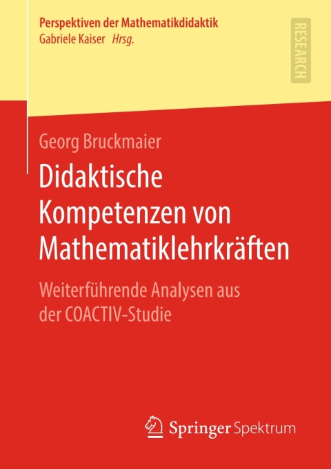 Cover image for book Didaktische Kompetenzen von Mathematiklehrkräften