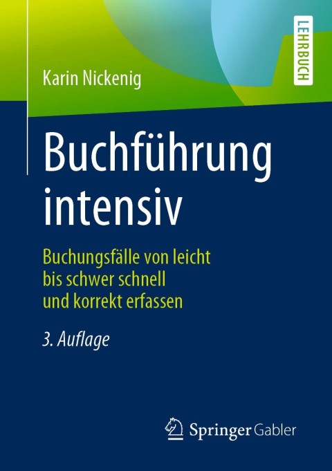 Cover image for book Buchführung intensiv