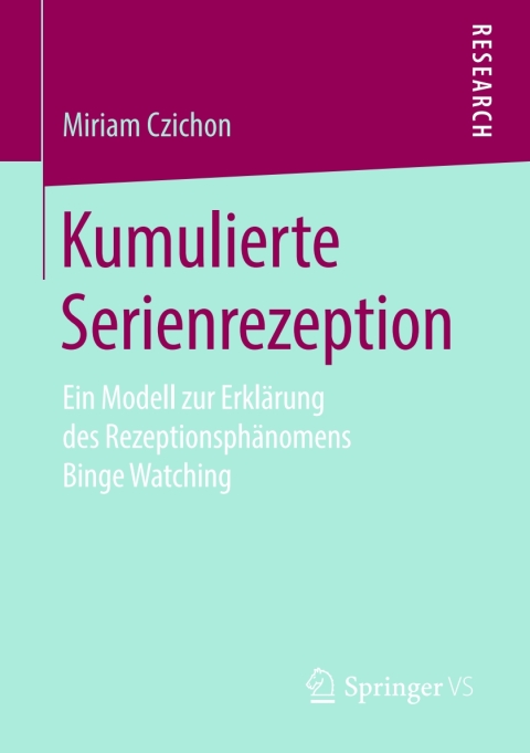 Cover image for book Kumulierte Serienrezeption
