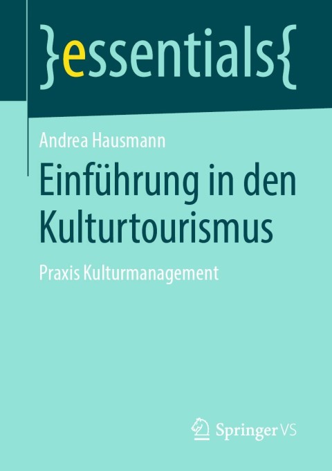 Cover image for book Einführung in den Kulturtourismus