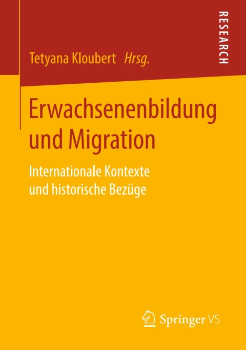 Cover image for book Erwachsenenbildung und Migration