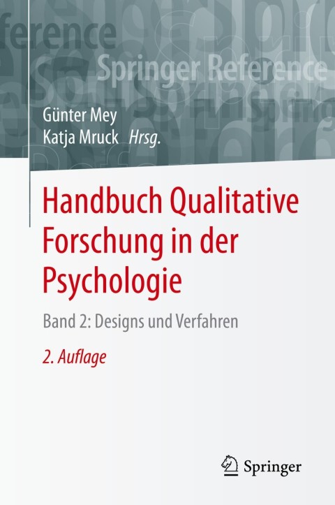 Cover image for book Handbuch Qualitative Forschung in der Psychologie