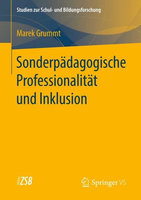 Cover image for book Sonderpädagogische Professionalität und Inklusion