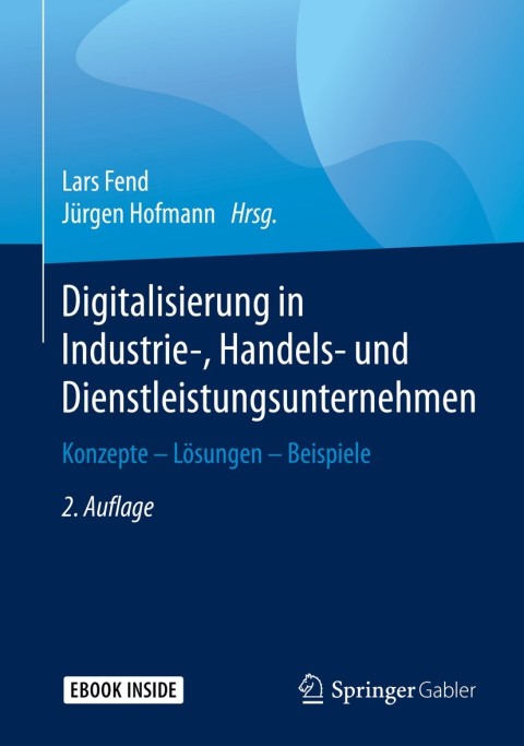 Cover image for book Digitalisierung in Industrie-, Handels- und Dienstleistungsunternehmen