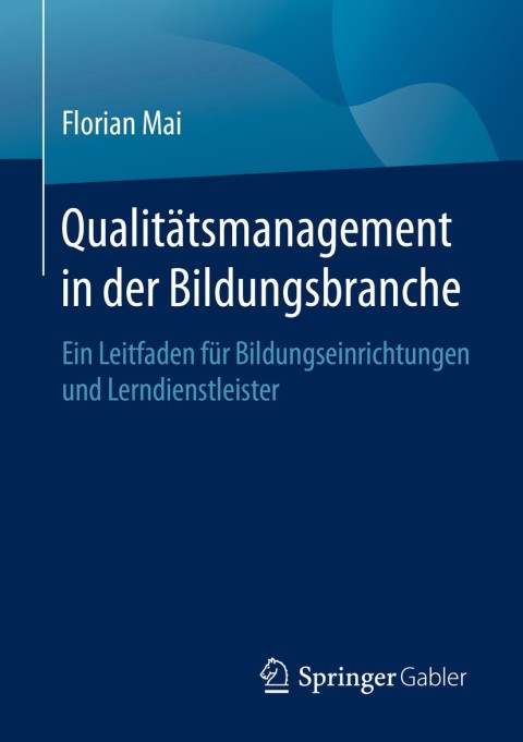 Cover image for book Qualitätsmanagement in der Bildungsbranche