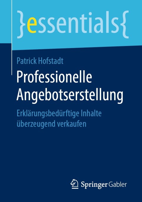 Cover image for book Professionelle Angebotserstellung