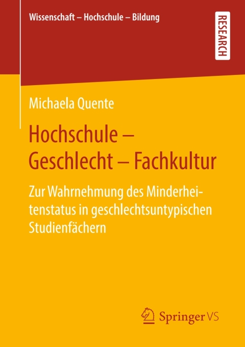 Cover image for book Hochschule - Geschlecht - Fachkultur