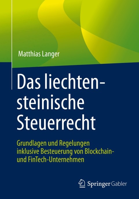 Cover image for book Das liechtensteinische Steuerrecht