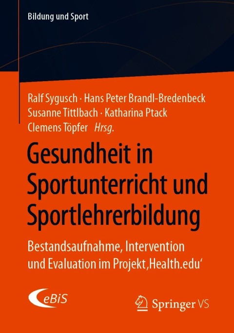 Cover image for book Gesundheit in Sportunterricht und Sportlehrerbildung