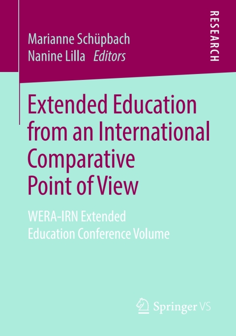 Cover image for book Extended Education from an International Comparative Point of View