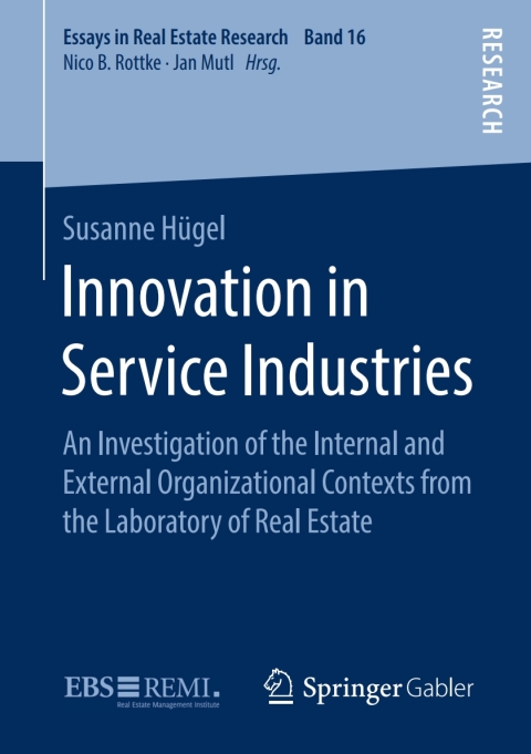 Cover image for book Innovation in Service Industries