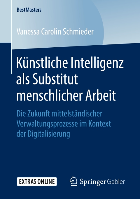 Cover image for book Künstliche Intelligenz als Substitut menschlicher Arbeit