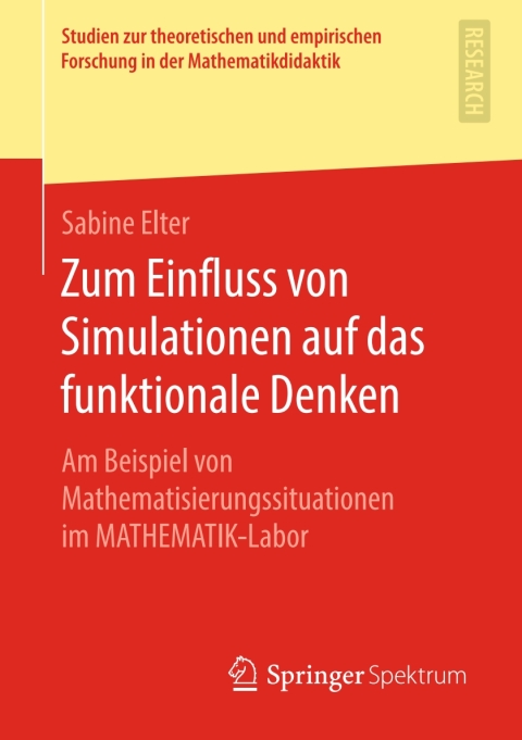 Cover image for book Zum Einfluss von Simulationen auf das funktionale Denken