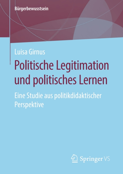 Cover image for book Politische Legitimation und politisches Lernen