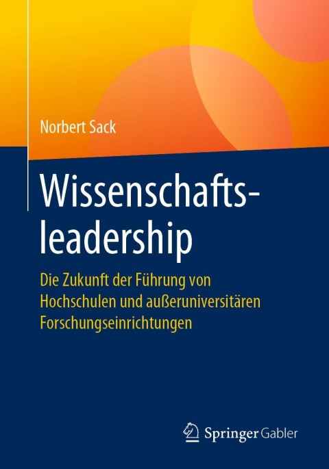 Cover image for book Wissenschaftsleadership
