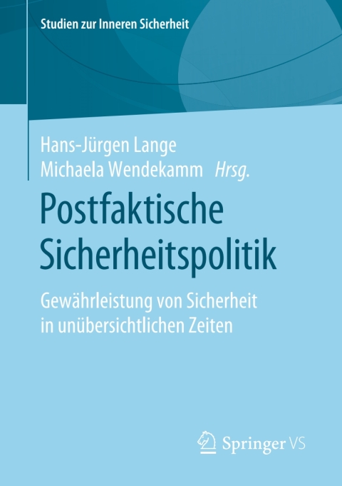Cover image for book Postfaktische Sicherheitspolitik