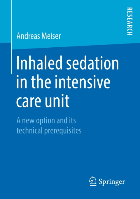 Cover image for book Inhaled sedation in the intensive care unit