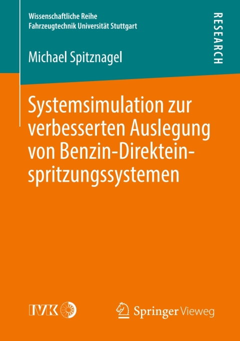Cover image for book Systemsimulation zur verbesserten Auslegung von Benzin-Direkteinspritzungssystemen
