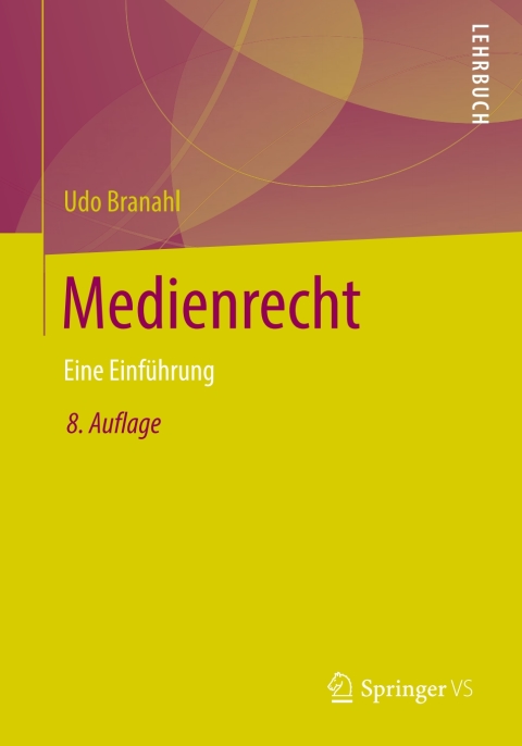 Cover image for book Medienrecht
