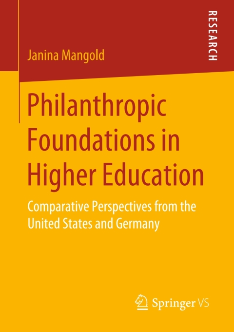 Cover image for book Philanthropic Foundations in Higher Education