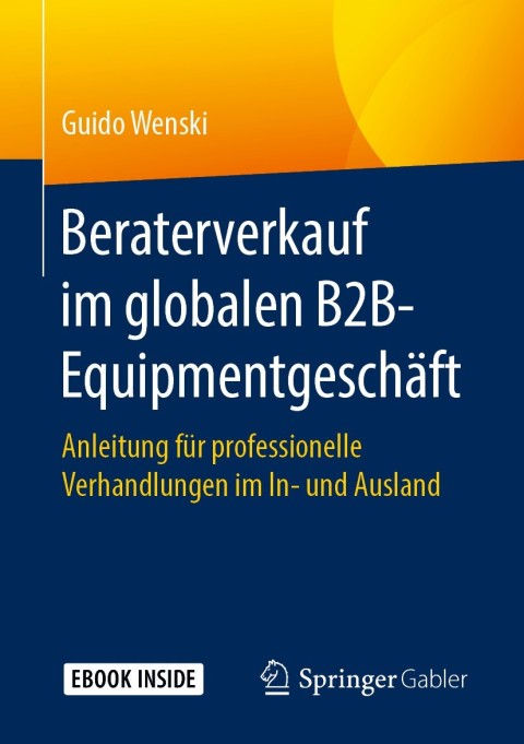 Cover image for book Beraterverkauf im globalen B2B-Equipmentgeschäft