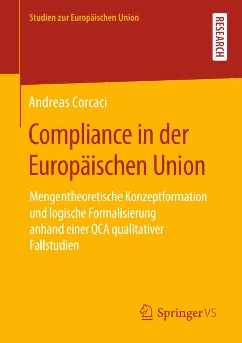 Cover image for book Compliance in der Europäischen Union