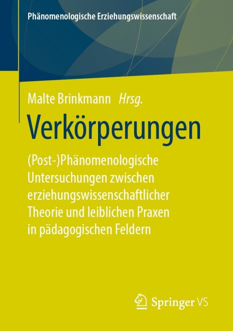 Cover image for book Verkörperungen