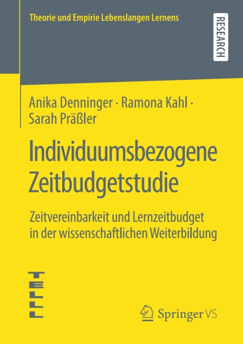 Cover image for book Individuumsbezogene Zeitbudgetstudie