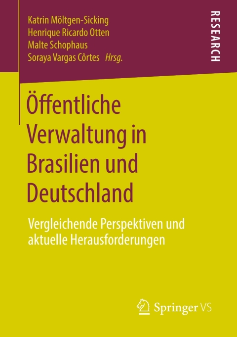Cover image for book Öffentliche Verwaltung in Brasilien und Deutschland