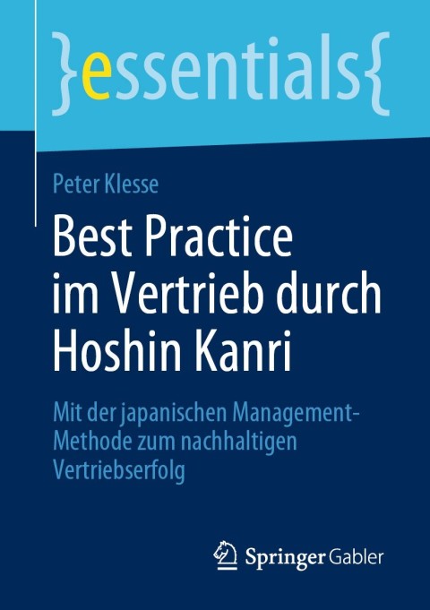 Cover image for book Best Practice im Vertrieb durch Hoshin Kanri