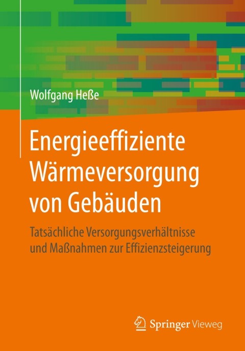Cover image for book Energieeffiziente Wärmeversorgung von Gebäuden