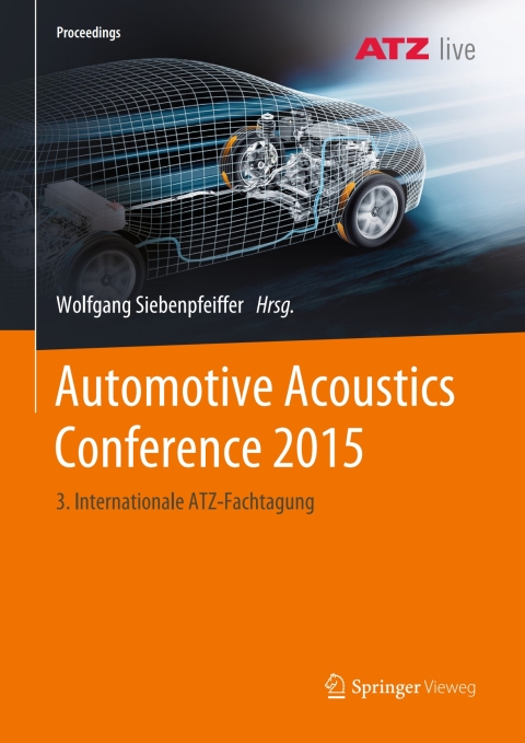 Cover image for book Automotive Acoustics Conference 2015