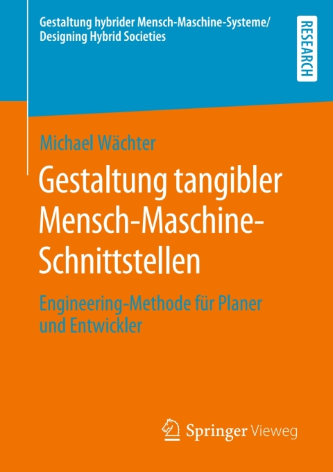 Cover image for book Gestaltung tangibler Mensch-Maschine-Schnittstellen