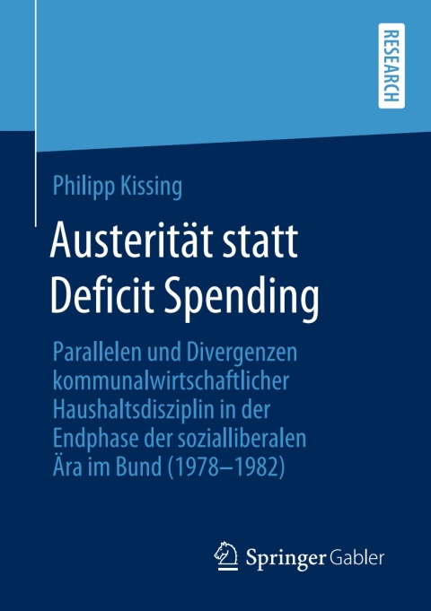 Cover image for book Austerität statt Deficit Spending