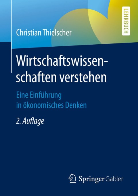 Cover image for book Wirtschaftswissenschaften verstehen