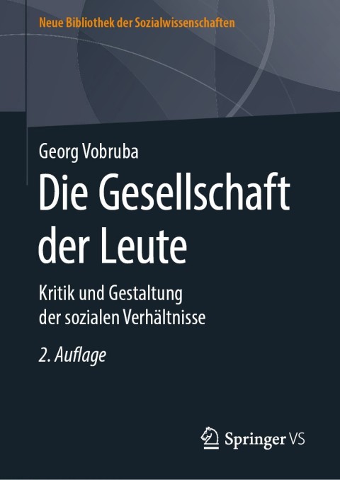 Cover image for book Die Gesellschaft der Leute