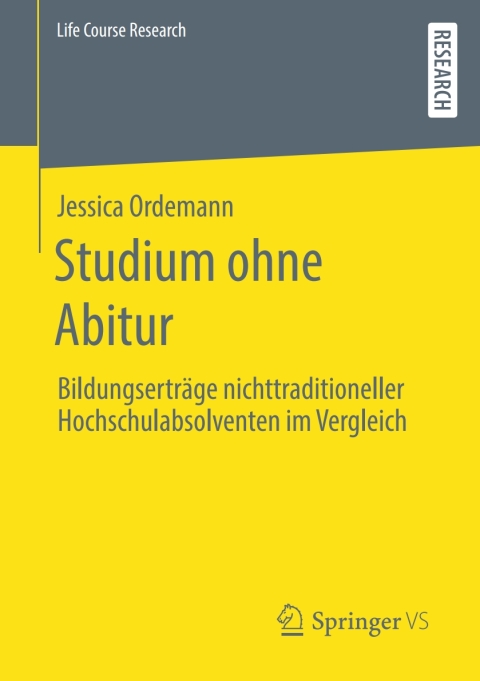 Cover image for book Studium ohne Abitur